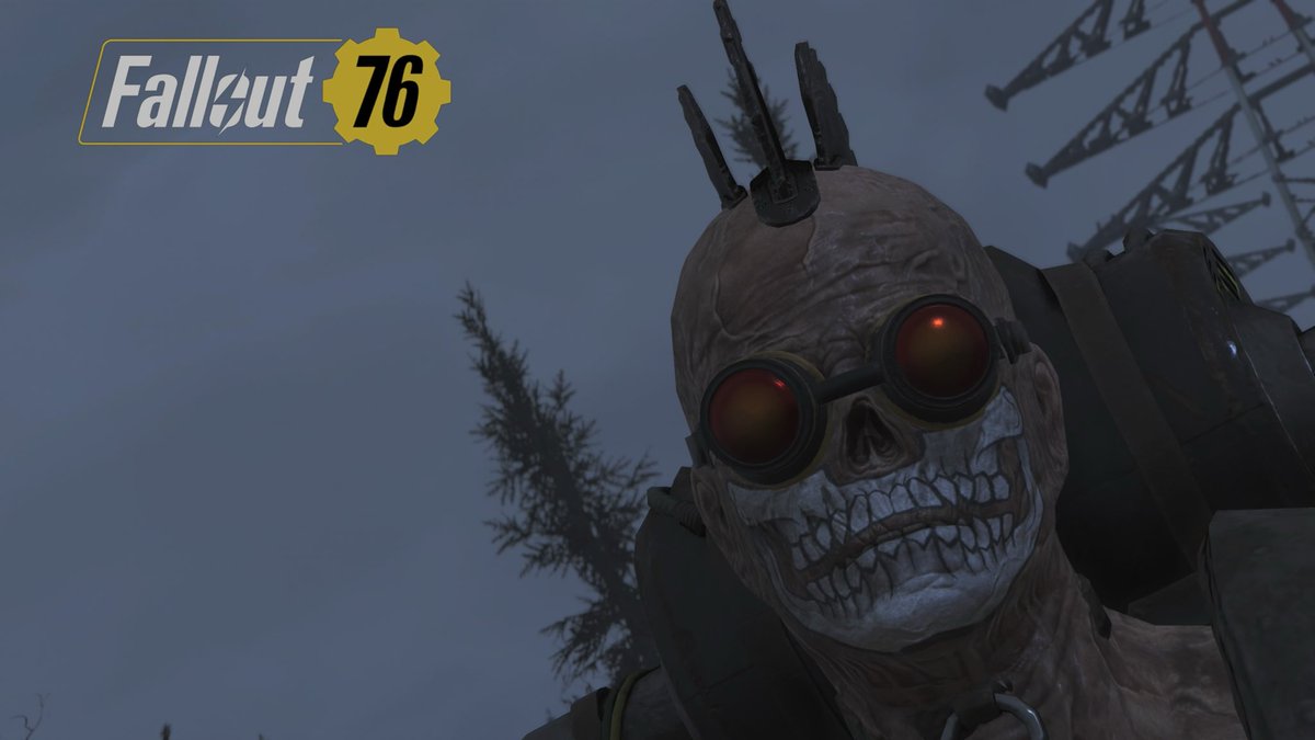 over1000cc's tweet image. 横から見るとカッコイイのに正面は何？
#Fallout76