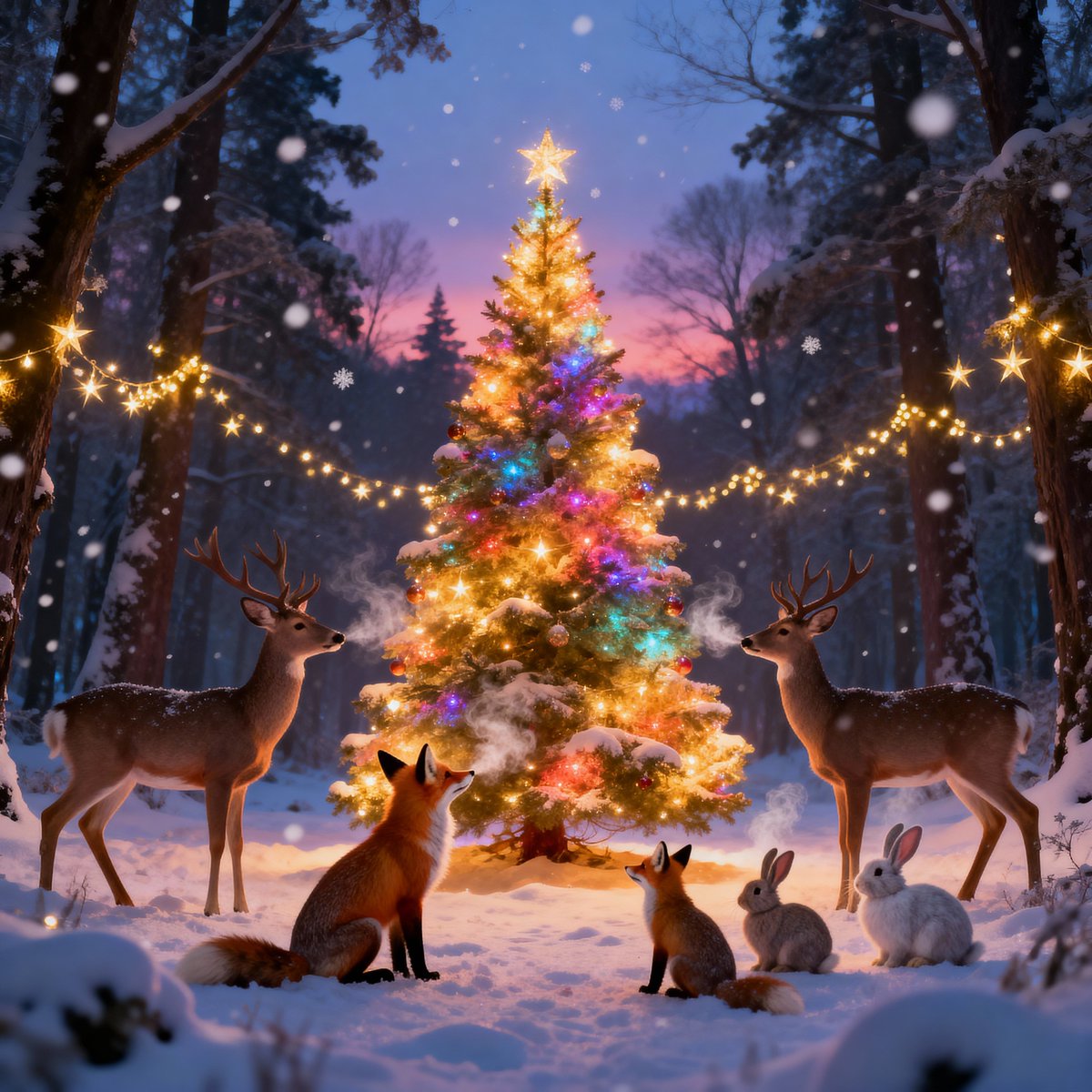 funchristmasday's tweet image. Enchanted Forest Christmas Tree Magical Winter Woodland Scene🎁 Turn this artwork into the perfect Christmas gift! Available as cards, mugs, cushions, wall art, and more on Redbubble 🎄 👉 redbubble.com/shop/ap/174821…
#funchristmasday