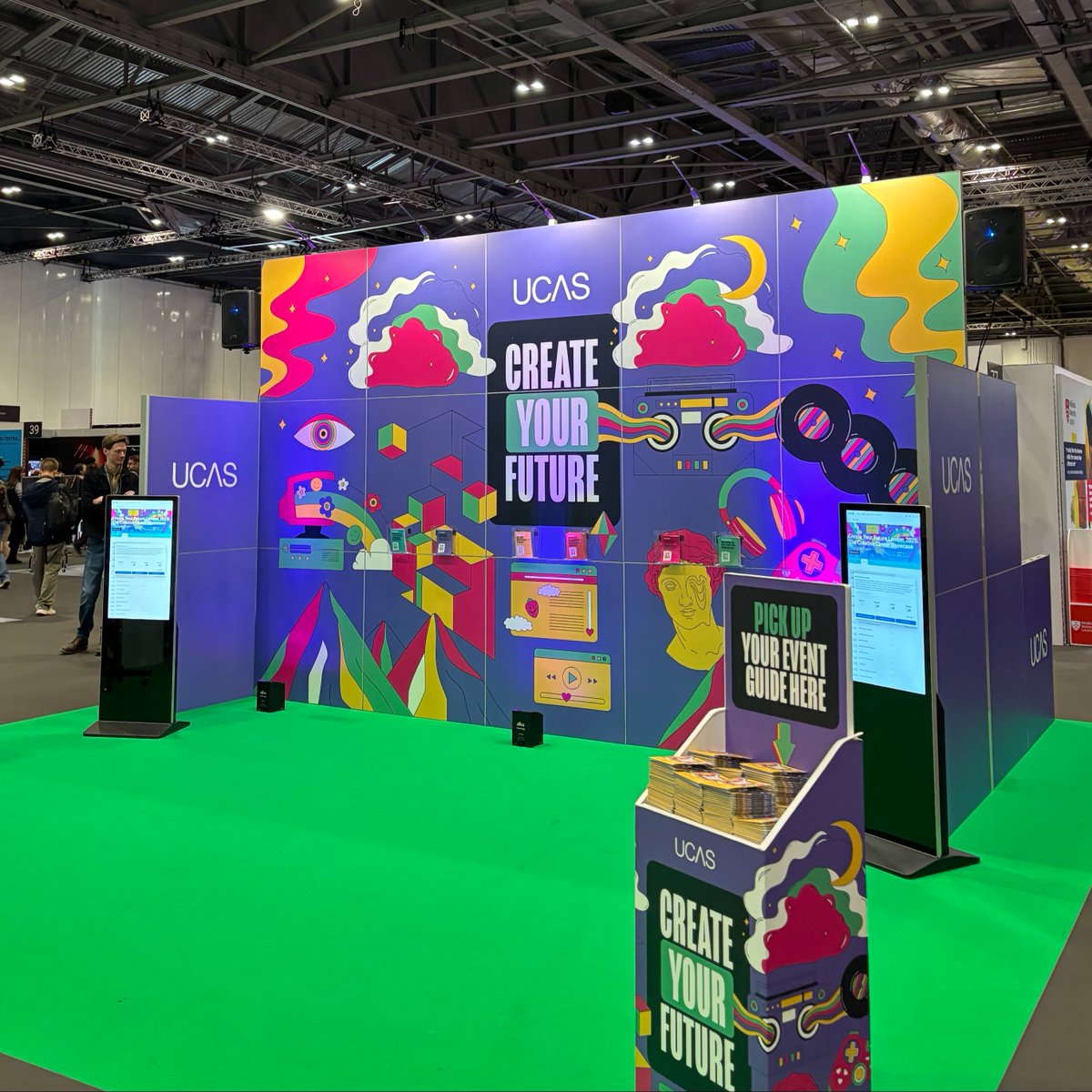 ucas_online's tweet image. That’s a wrap on Create Your Future London 2025 🤝 

Two incredible days at @excellondon, brought the creative industries to life with workshops, talks, live performances &amp;amp; expert advice for future designers, artists &amp;amp; more🎨

🔗 bit.ly/4mR0lSX

#UCAS #CreateYourFuture