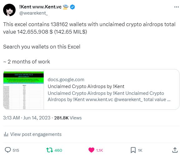 What’s your mark on this crypto space?
What did you build, what did you give, what did you stand for?
What’s the story you’re proud to leave behind?

Mine is this 👇

I helped over 4,000 people reclaim $4 million in unclaimed airdrops while fighting cancer.