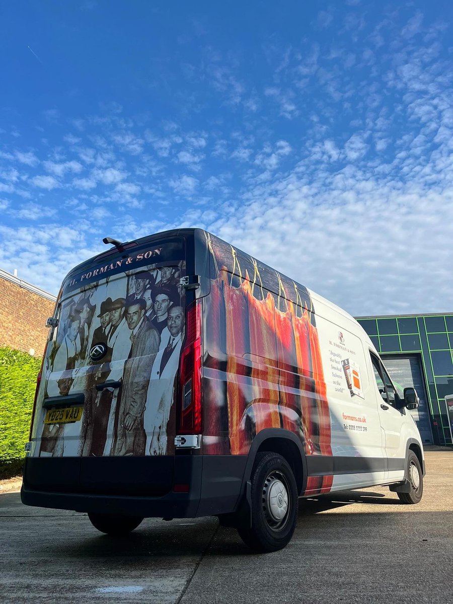Another new addition to the <a href="/hformanandson/">H FORMAN & SON</a> fleet, all wrapped and ready to hit the road. We’ve been using the same low-resolution photo scan for many years, but with advanced AI image upscaling technology, the scan looks better now than ever before!

@
