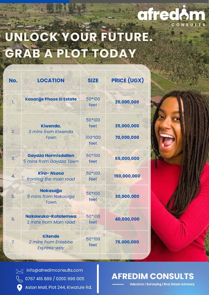 afredimconsults's tweet image. Land for sale 🔔🔔🔔🔔
Plots are flying off the market! 
Don&apos;t wait - grab yours today and start building your future investment . Check out our latest listings and get in touch with Afredim Consults to secure your plot. #landinvestment #plotsavailable #afredimconsults