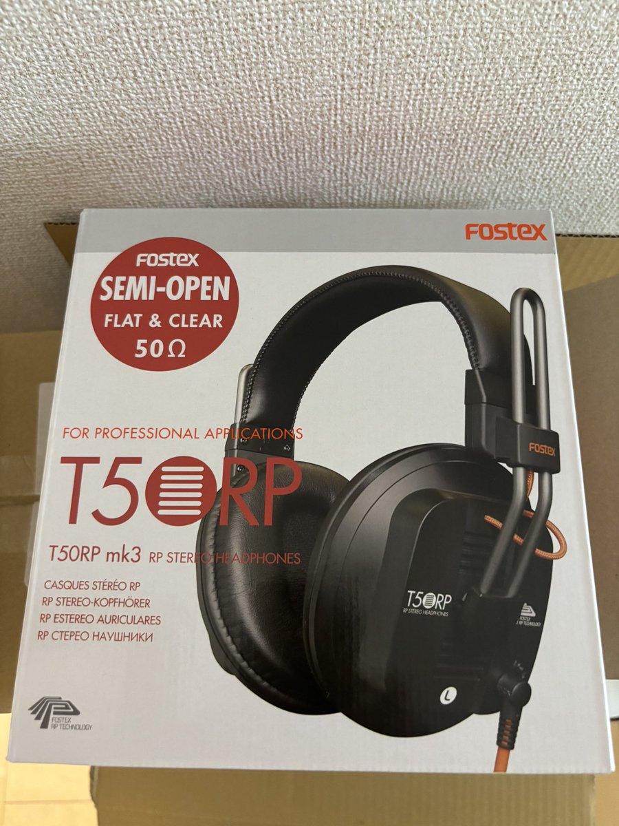 abreise1's tweet photo. ヘッドホン新調
今回はUSBDACに合わせてFOSTEXのものに https://t.co/jlUzHgQcph