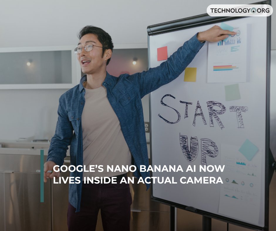 TechnologyOrg's tweet image. Introducing Caira: the first mirrorless camera with built-in Nano Banana AI.

Full article: technology.org/2025/10/08/goo…

#AI #tech #technews #technology #camera #photography #iphone