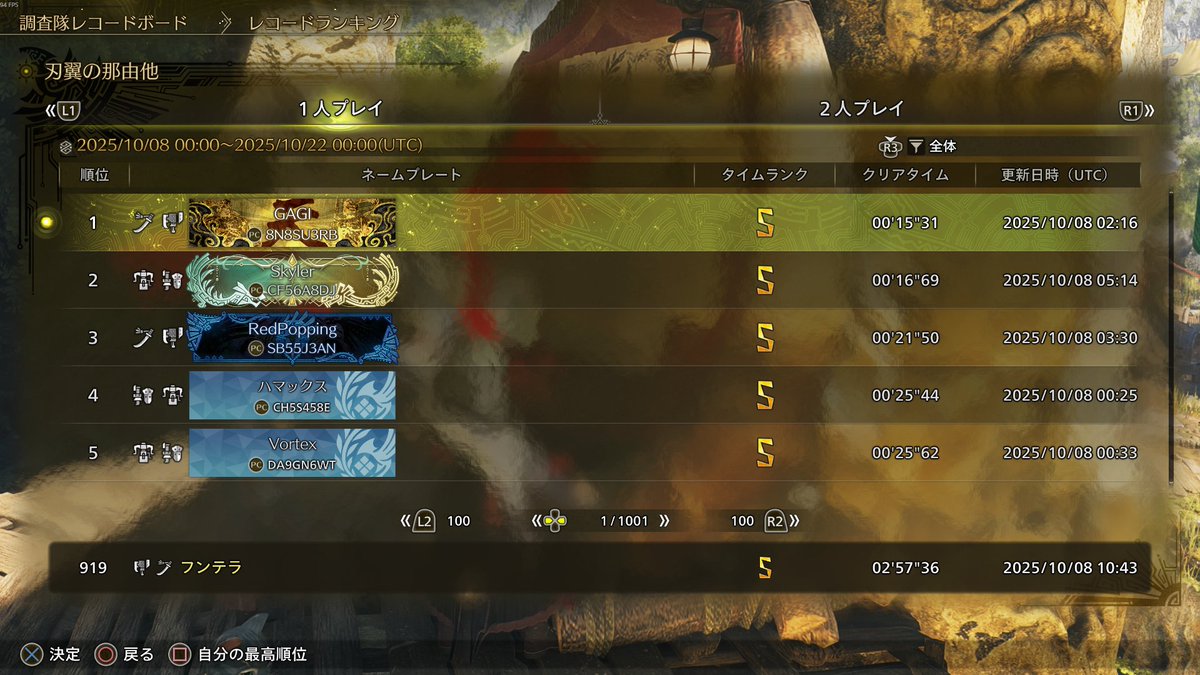 スラアク2分台の民