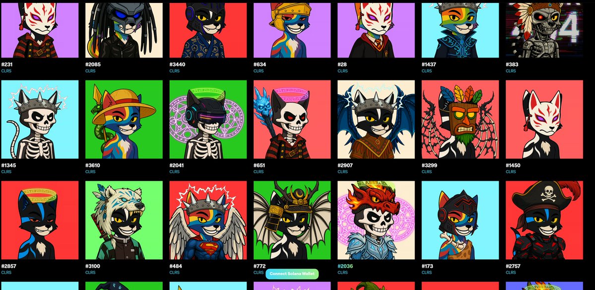 SOLxColors's tweet image. $COLORS CA :
DCmeU6DAdNqMNamxw4Uw4Zp6rdVwwRcJDDpbPVJCULT

COLORS NFTs V2 Mint is live :
launchmynft.io/collections/7M…

Staking  Website and NFTs V1 :
colors.fluxinc.io