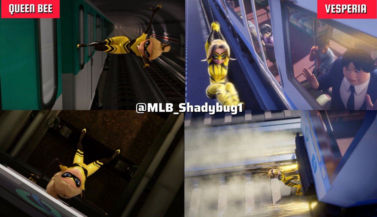 MLB_Shadybug1's tweet image. #Miraculers, are you Team Queen Bee or Team Vesperia? 🐝🔥

#MLBS6Spoilers #Vesperia #ChloéBourgeois #ZoéLee #MiraculousSpoilers #MLB