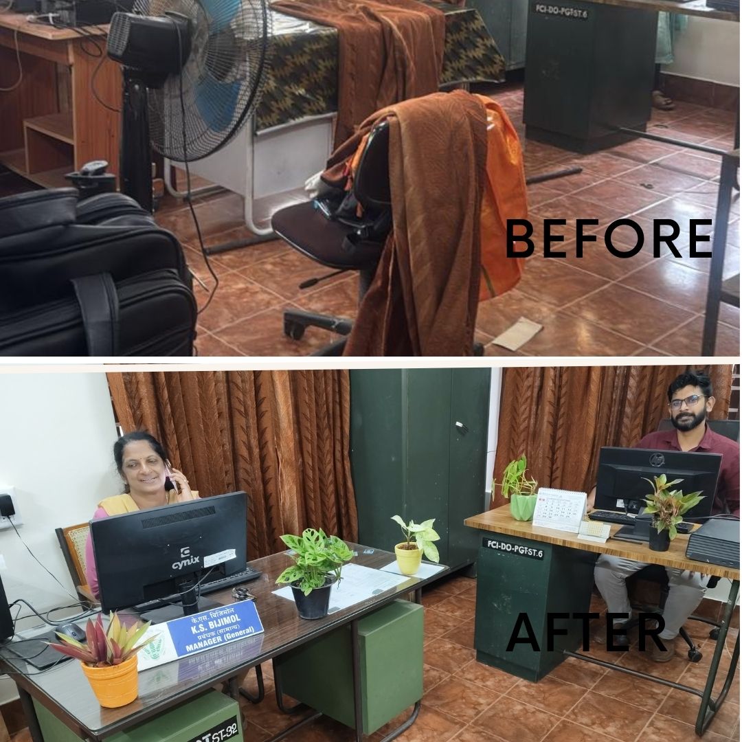 DoPalakkad's tweet photo. विशेष अभियान 5.0 के भाग के रूप में - एफसीआई, डीओ, पालक्काड़ में अव्यवस्था की सफाई #स्वच्छतासेवा2025 #shs #SpecialCampaign5 As part of Special Campaign 5.0 - clearance of clutter at FCI, DO, Palakkad  #Swacchtahisewa2025 #shs #SpecialCampaign5 https://t.co/aONFFjDPGI