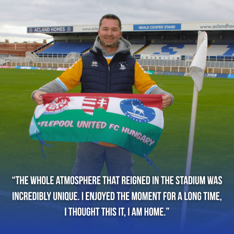 Official_HUFC's tweet photo. "𝑻𝒉𝒊𝒔 𝒊𝒔 𝒊𝒕, 𝑰 𝒂𝒎 𝒉𝒐𝒎𝒆."

Peter's unforgettable journey from Hungary to Pools. 🇭🇺

#HUFC