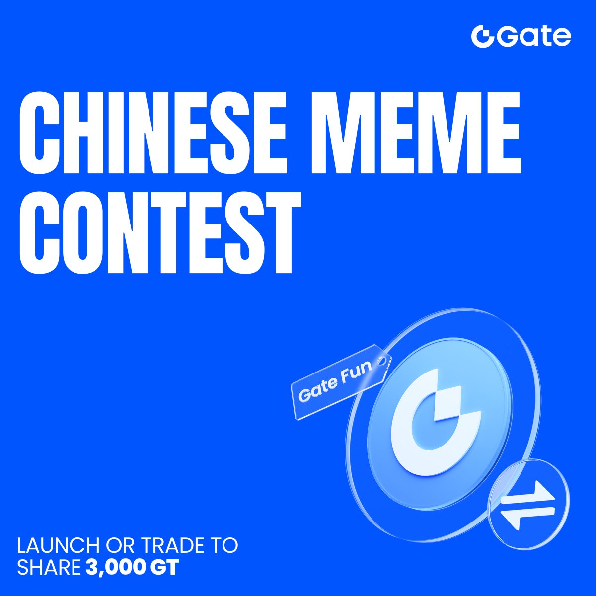 Gate_Fun's tweet image. 🚀 Gate Fun Launches Chinese Meme Contest!
Create or trade Meme tokens and share 3,000 GT rewards! 💰

🎨 Launch your meme token in 1 minute — zero code, only ~0.0000042 GT gas fee
🏆 Top market cap tokens share 1,000 GT
💎 Graduated tokens’ top 100 buyers share 2,000 GT

📅…