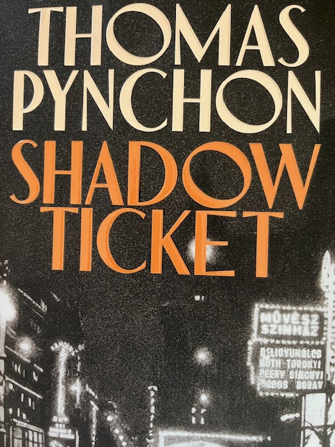 Four chapters in and I've already adopted "hobnobbing with plutes" #ShadowTicket #ThomasPynchon