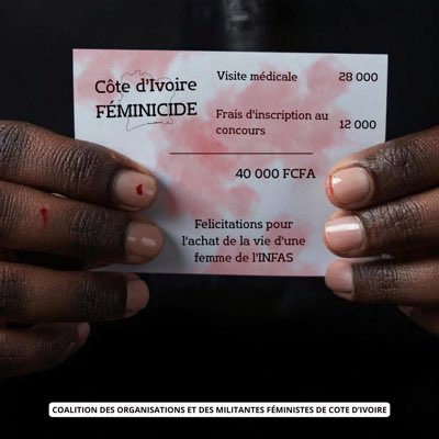 LilithdeVavoua's tweet photo. Il a payé son concours disent-ils en chœur sans attendre le résultat de l’enquête.

Ils le disent parce qu’ils sont convaincus que c’est le prix d’une vie. https://t.co/ghWAteHQtu