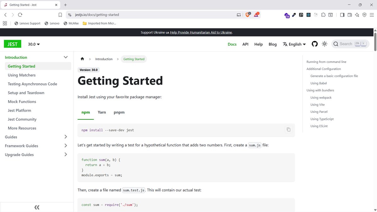 SiddhantMul24's tweet image. Time to level up my code quality! 🚀
I&apos;m kicking off a deep dive into the official Jest documentation today. I want to master unit testing to build stronger, more reliable JavaScript apps.
Testing is the safety net that lets you code faster.
#Jest #JavaScript #UnitTesting #WebDev