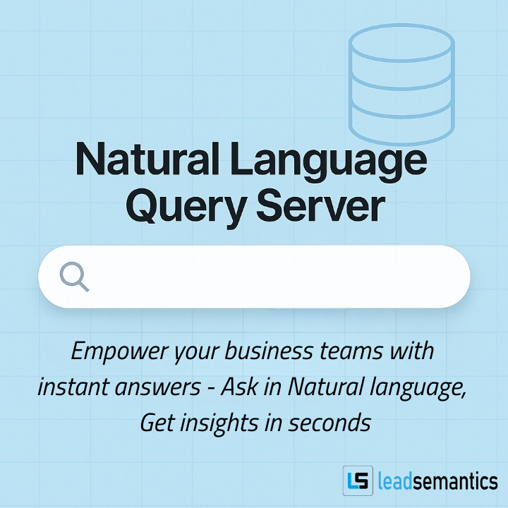 leadsemantics's tweet image. Tired of waiting for reports or writing code just to get business insights?

Visit leadsemantics.com to learn more.

#NLQS #NLQ #NaturalLanguageQuery #BusinessIntelligence #SemanticSearch #DataAnalytics #TextDistil #AI #Data #LeadSemantics