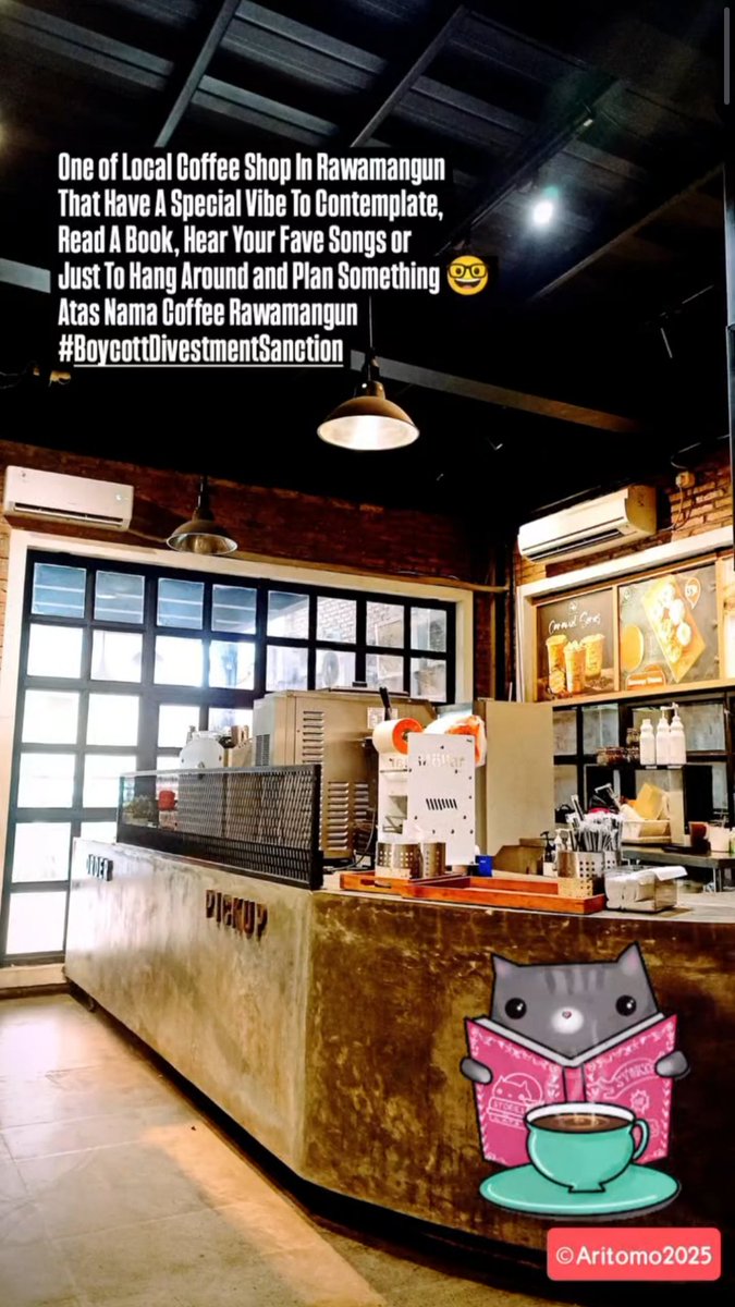 Support Your Local Coffee Shop and Dealer, replace the Conflicit Brand With the Local Shop Around You. This is one of my fave local Coffee Shop nearby, Atas Nama Kopi Rawamangun #BDSmovement