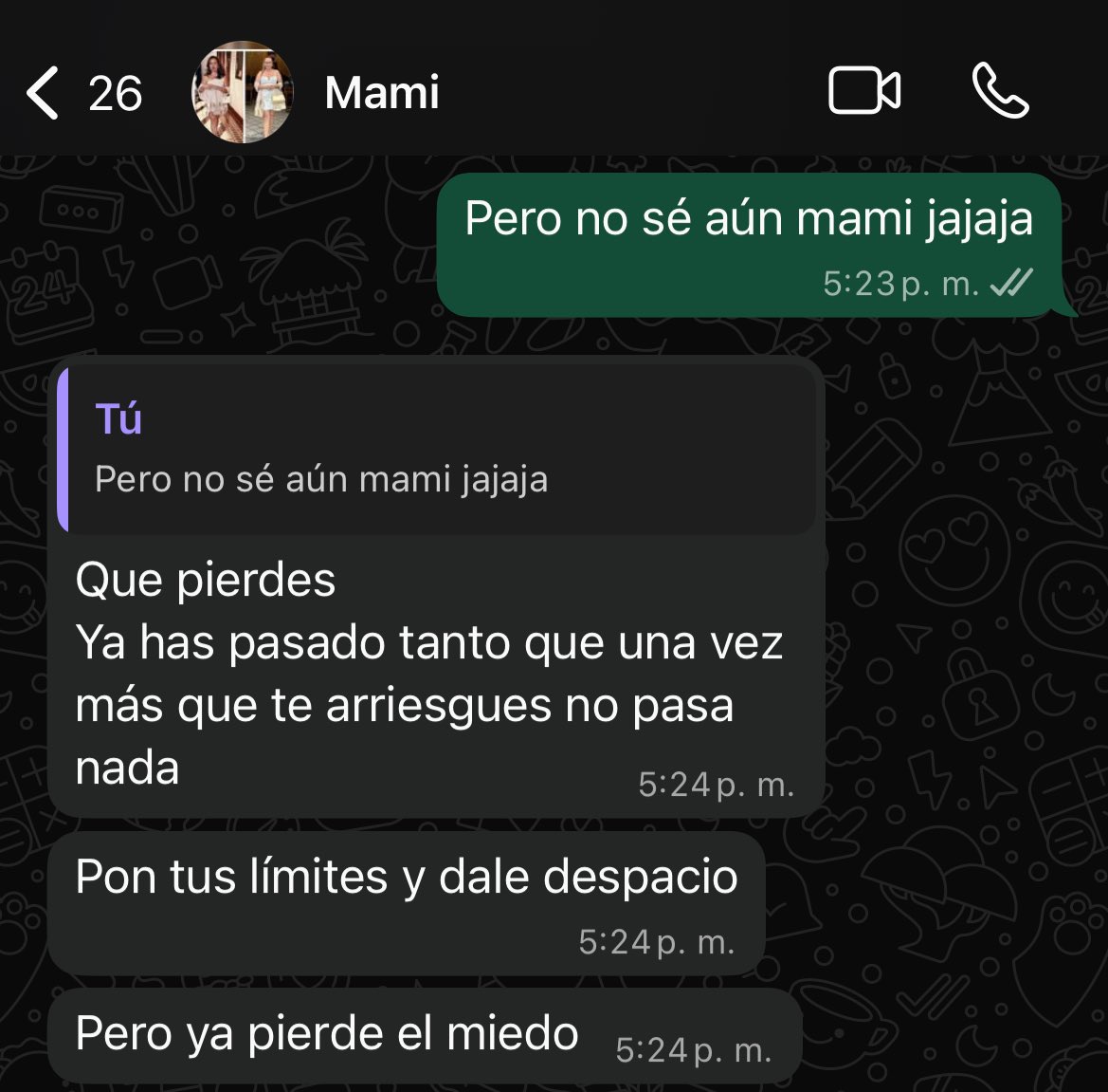marregr1's tweet photo. Tan lindo y tan real el consejo que me da mi mamá cuando le cuento que me gusta alguien 🥺🫶🏻 https://t.co/PjP5oXNxHO