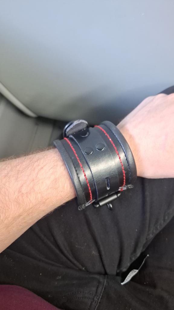 When <a href="/GayBladeFF/">Simon</a>  has had you wearing restraints for thr last 3 days 🐷🤔😈