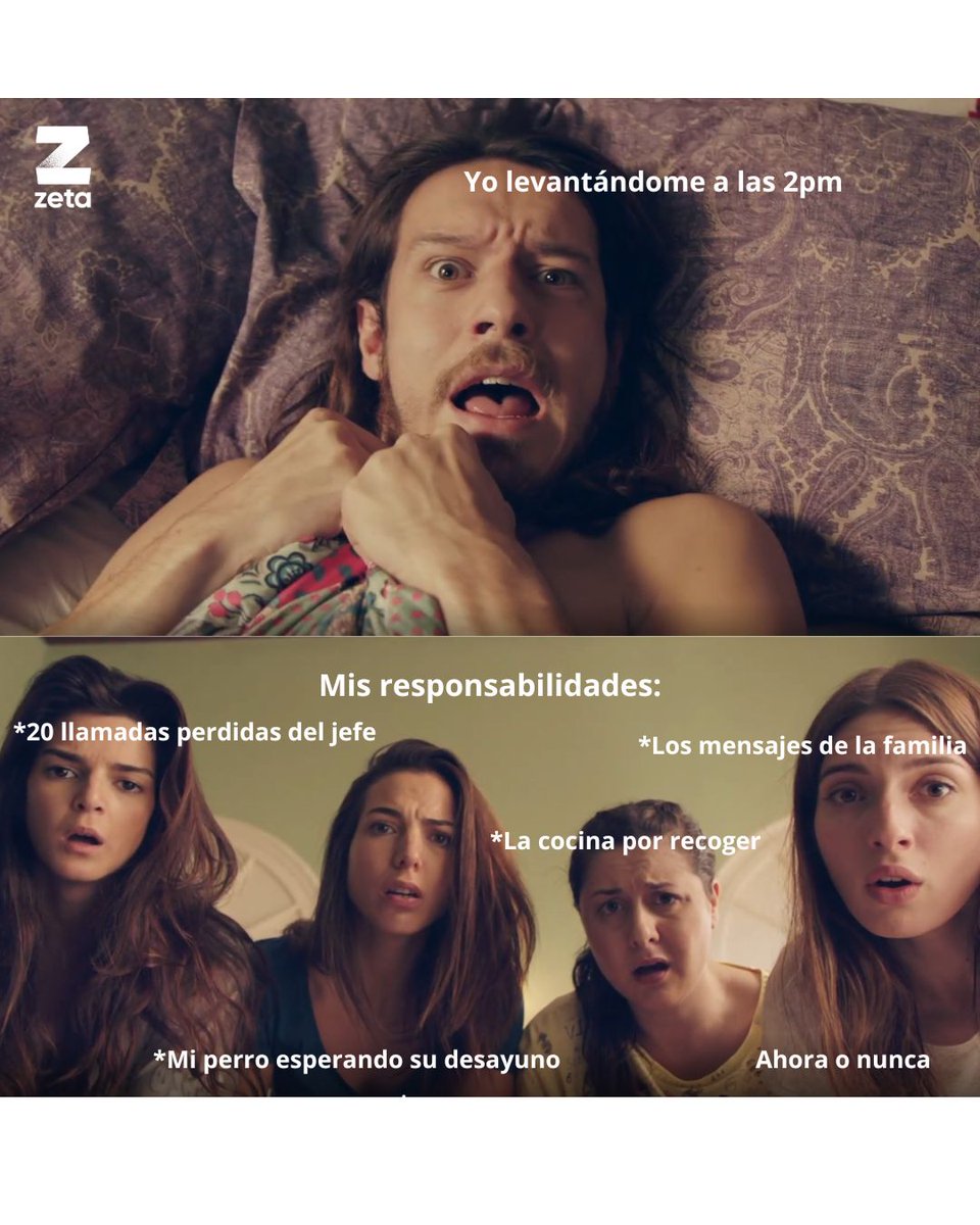 zetastudiosprod's tweet image. Se puede decir que no soy una persona mañanera 😴 #AhoraONunca, ya diponible en @netflix