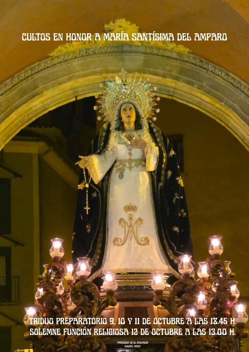 VH Jesús Resucitado y María Santísima del Amparo tweet media