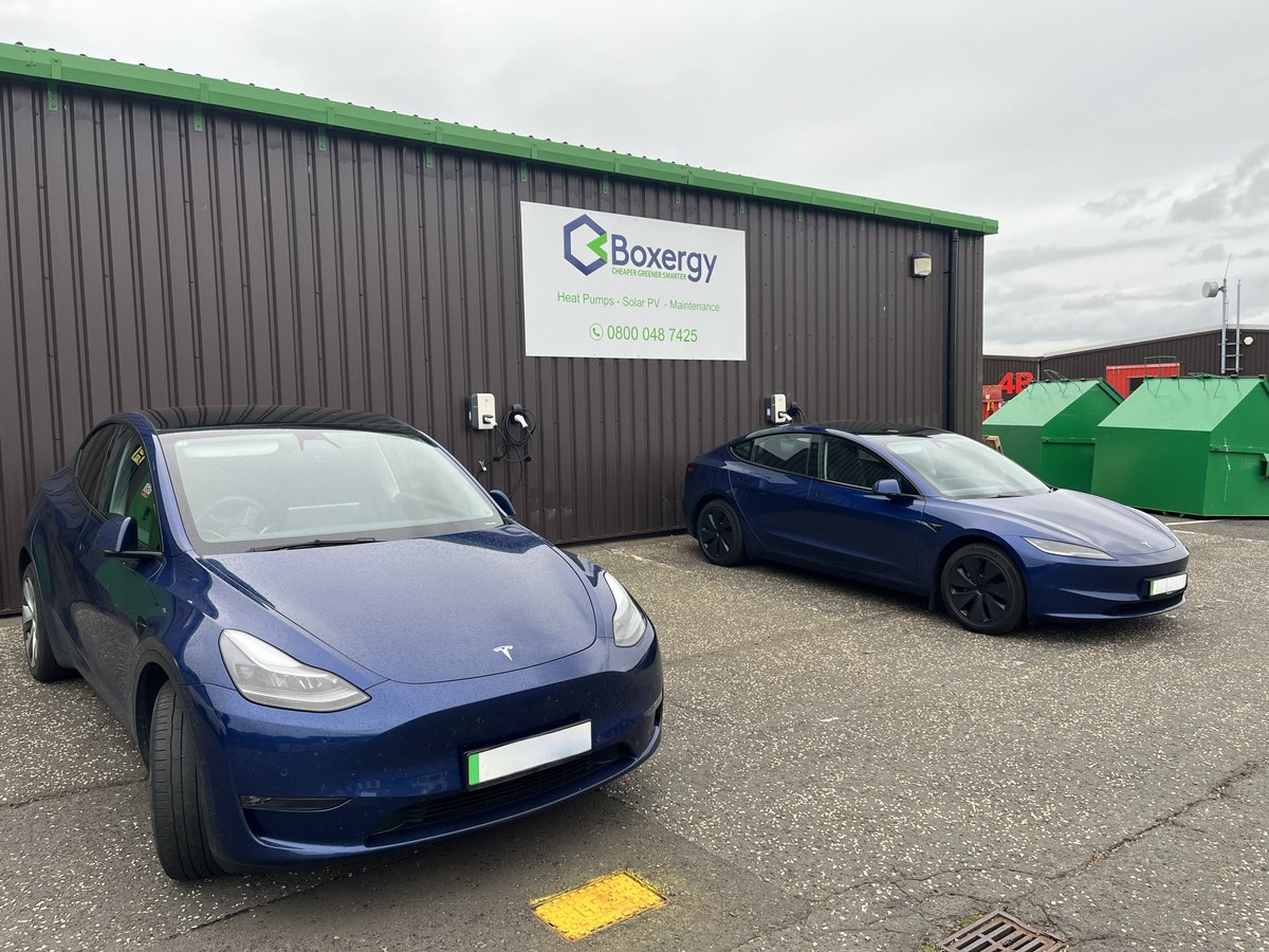 BoxergyLtd's tweet image. 🚗 Tesla Owners!
Get the AlphaESS EV Charger – fully installed for £799

✅ Works with home battery + solar
💡 Charge at just 7p/kWh with cheap tariffs
📅 Offer ends this month – book now at boxergy.co.uk

#Tesla #EVCharger #AlphaESS #EVScotland #Boxergy #SolarEnergy