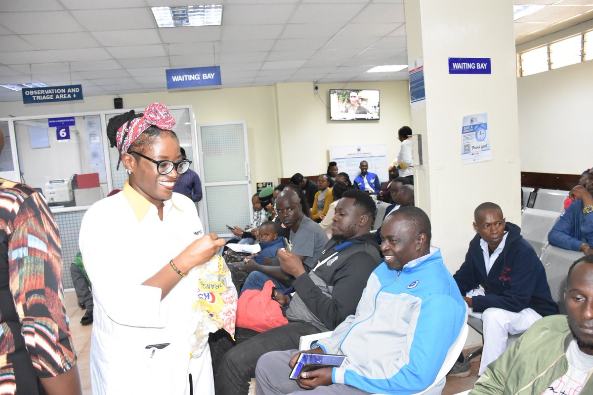 KNHprimecare's tweet photo. A gesture of thanks & a wave of smiles! π
Our Customer Care Committee team at KNH Prime Care Centre (KPCC) distributed 300 thank-you notes to patients yesterday. We're grateful for your trust!
#CustomerServiceWeek #KPCCinakujali #KNHPrimeCareCentre #PatientAppreciation https://t.co/x75mUpWPKC