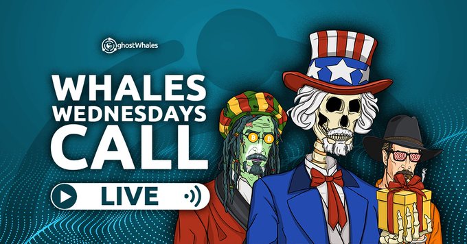 Whales Wednesdays is LIVE 🔴

GHOST Community members can have actual input over the future direction of the GHOST Project. Available ONLY to GHOST Whales 👻🐳

Become GHOST Whale 👇
🔗 https://ghostchain.io/whales-apply
