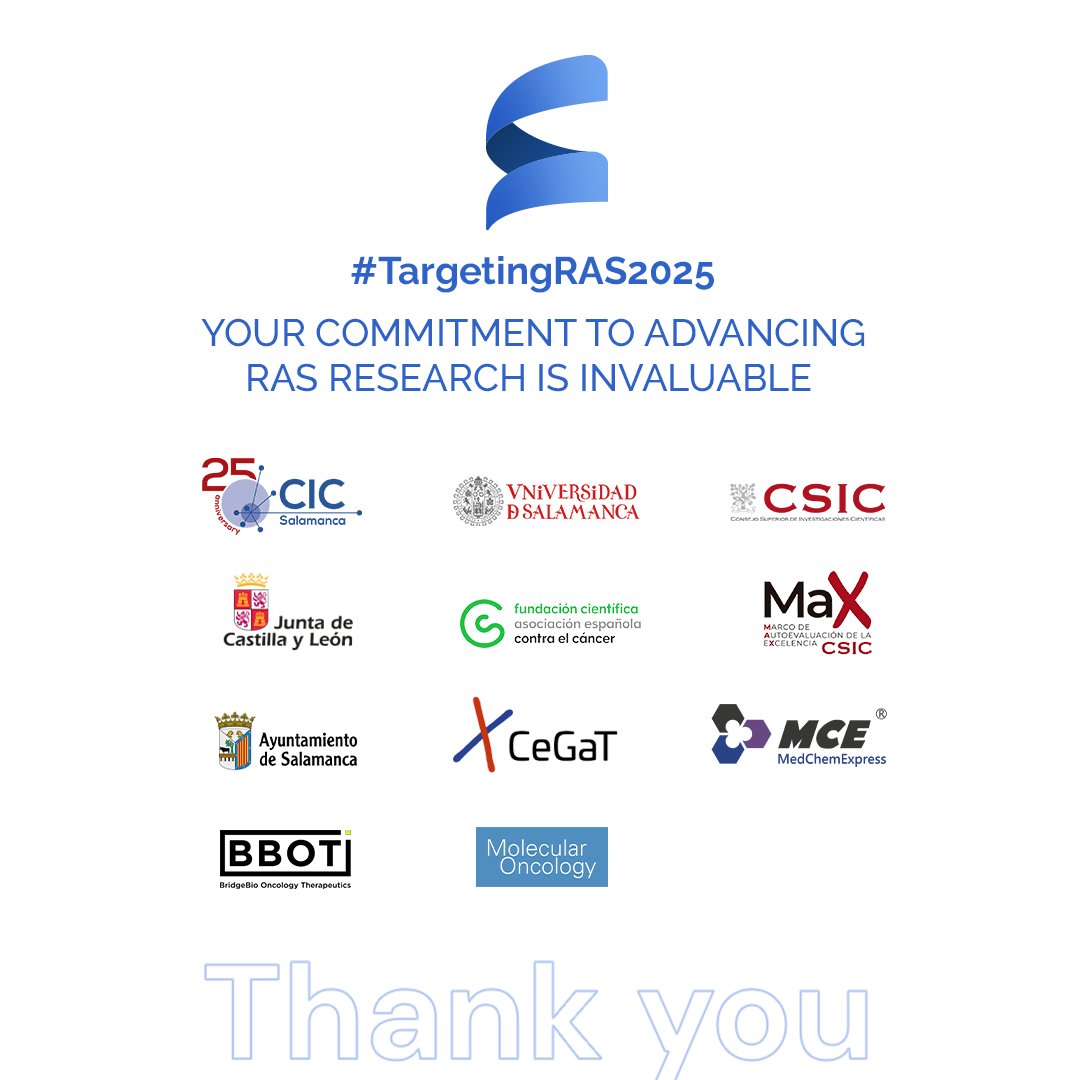 We don't want to forget all those who make the Targeting Ras symposium possible.

Thank you all 💙
