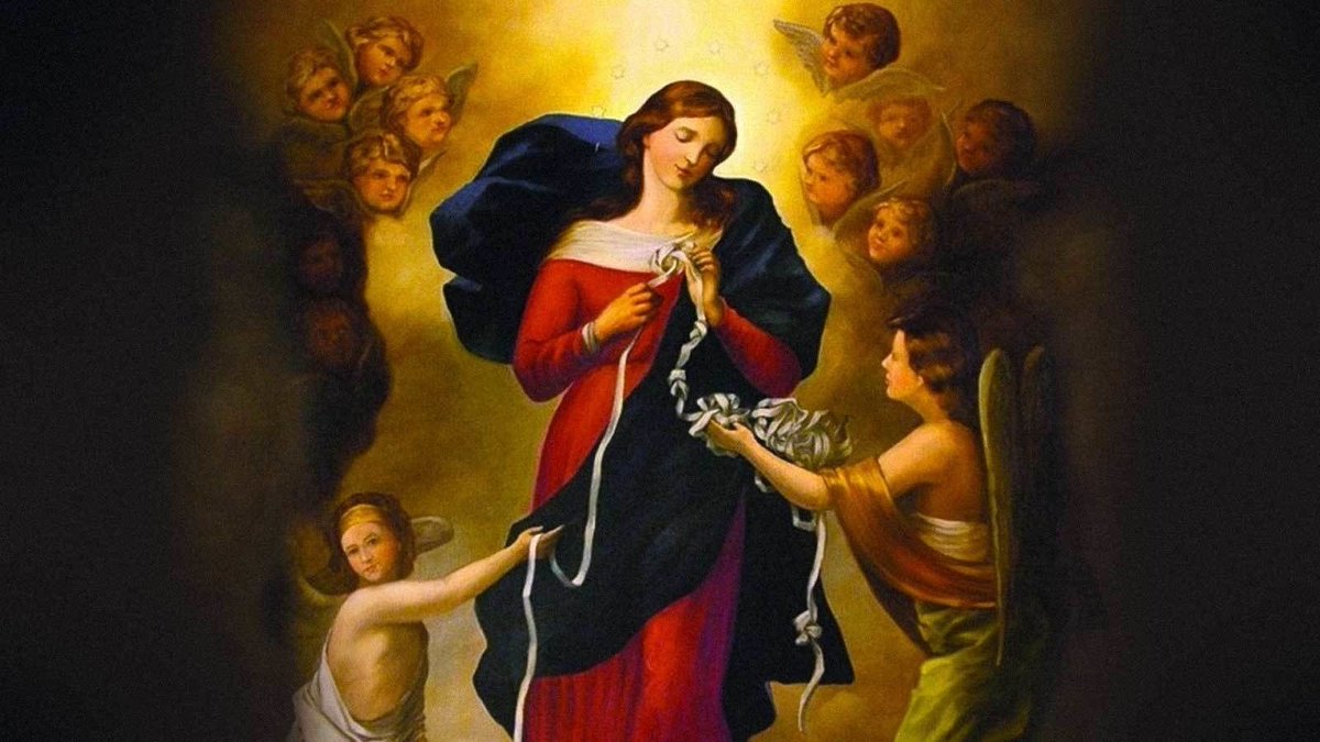 Mary Most Holy, we fly to your protection when threatened by any illness or difficulty. Share with us your confidence and your courage in unsettling times.