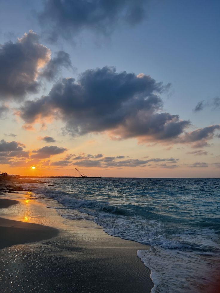 A masterpiece signed by the setting sun.