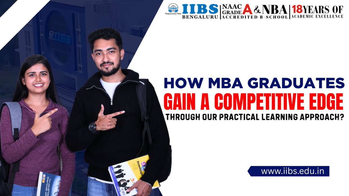 iibsonline's tweet image. How MBA Graduates Gain a Competitive Edge Through Our Practical Learning Approach?

Read More: iibs.edu.in/news/how-mba-g…

#IIBSBangalore #PracticalLearning #MBACareers #GlobalExposure #IndustryReady #ManagementEducation #FutureLeaders #DualSpecialization