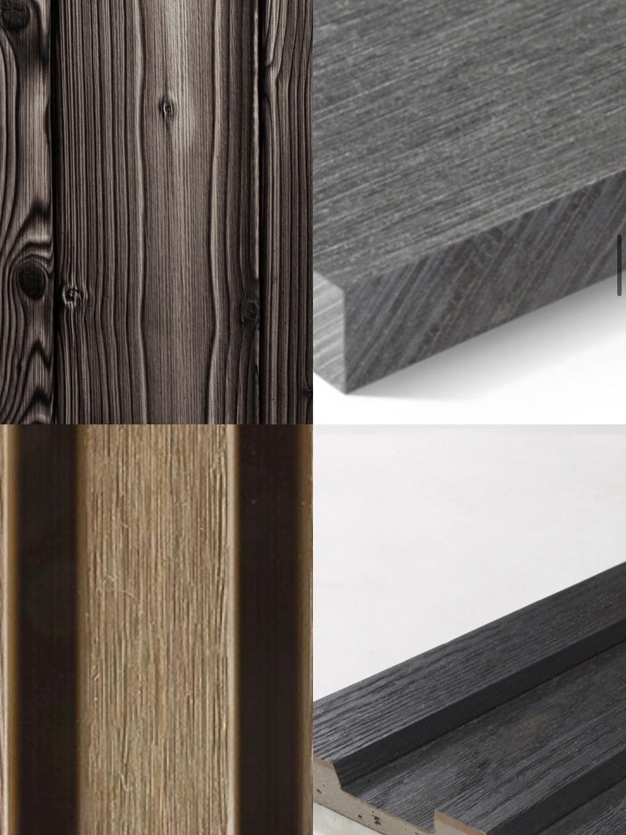 CLADDING 

Wunderhaus can be configured in a wide range of colours and textures, all in maintenance free materials including fiber cement panels, recycled plastic and wood fiber composite, charred natural wood and fibre-glass reinforced resin-mineral composite