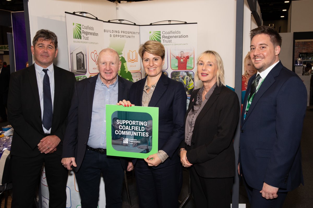 Thanks to Emma Hardy MP for visiting the <a href="/CoalfieldsRegen/">Coalfields Regeneration Trust</a> stand at the Labour Party Conference.

We look forward to continuing to work with you to improve coalfield communities.