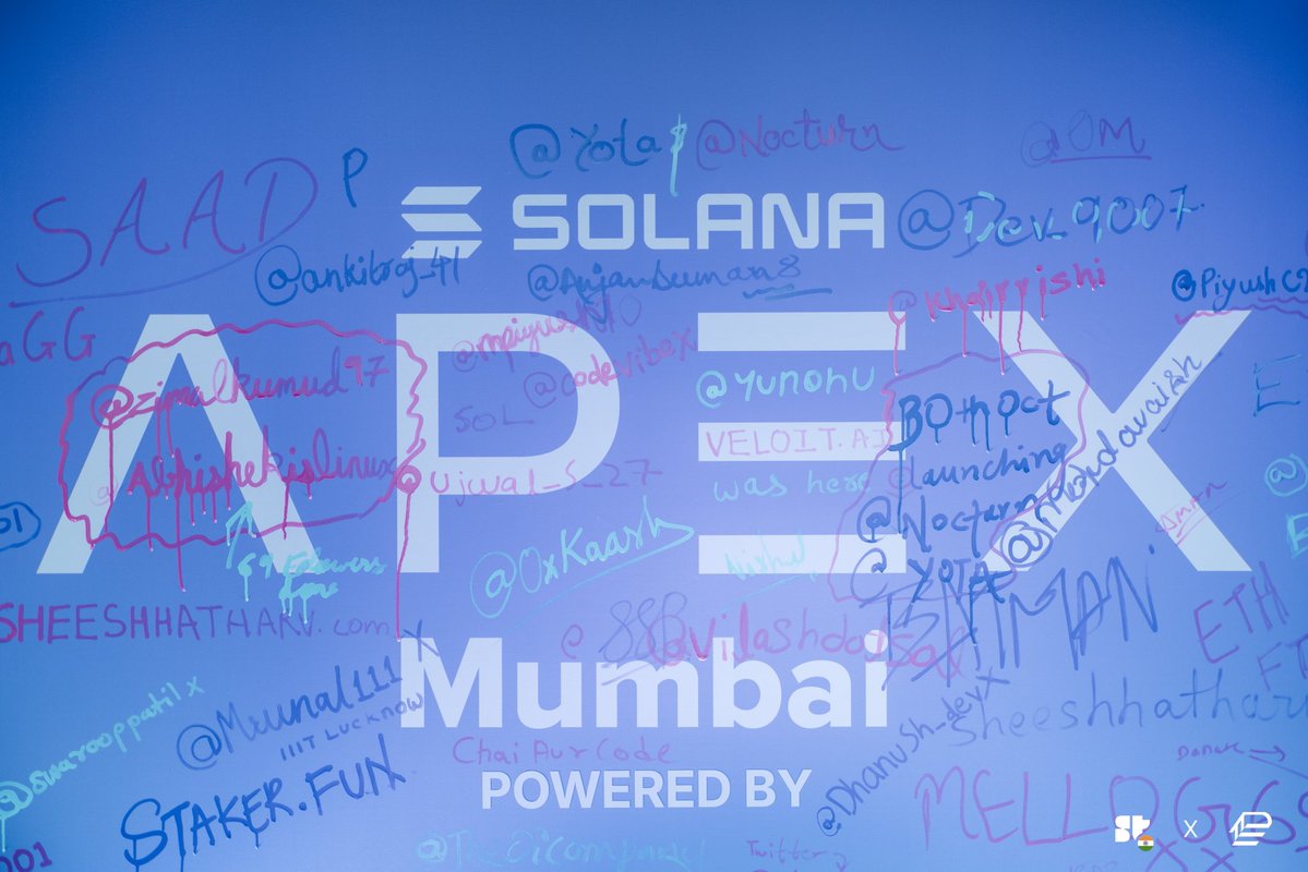 Aakash_jais03's tweet image. Solana APEX - a Total Banger....🔥
The vibe, the devs, the innovation ♥️🦾
@solana
@hackerhouses
@SuperteamIN