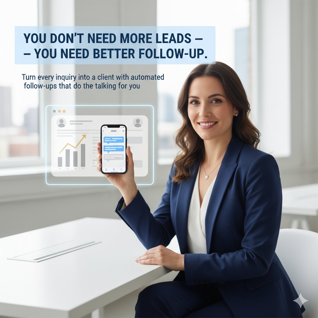 easytech2134's tweet image. You don’t lose sales because people aren’t interested,
you lose them because no one followed up.

A CRM remembers when you forget.
It follows up and turns cold leads warm.

#RealEstate #CRM #LeadGeneration #SalesAutomation #RealEstateMarketing #RealtorLife #BusinessGrowth