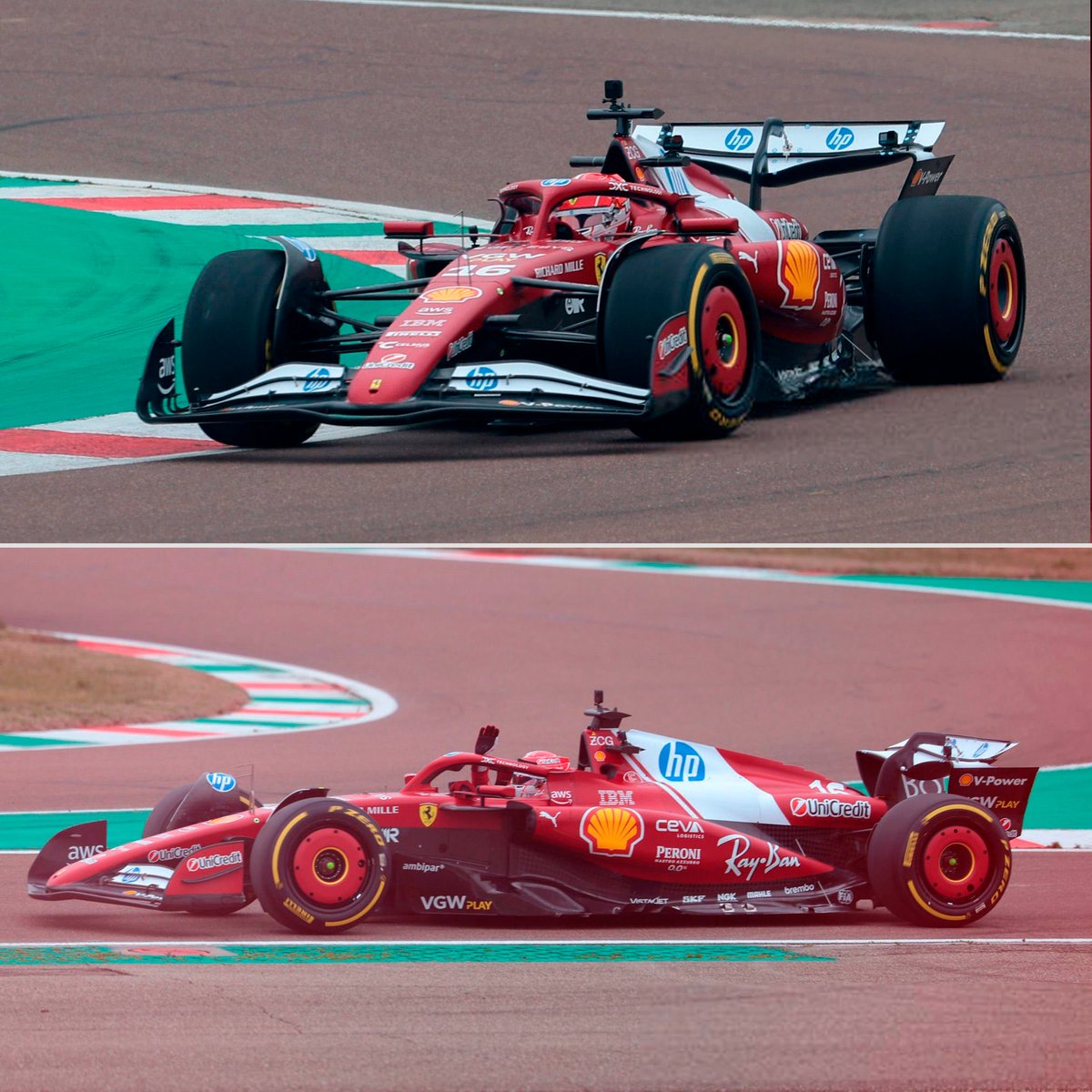 Charles Leclerc has 5 podiums with the SFLico-25. 

The best among the best.