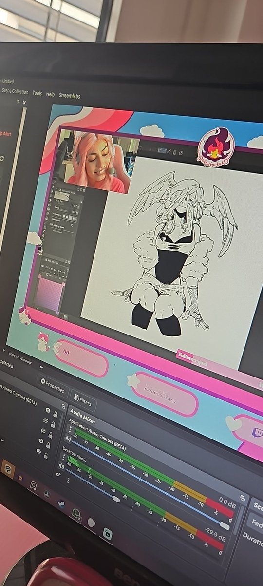 Come see me on twitch right now! Link in BIO and replies 💓