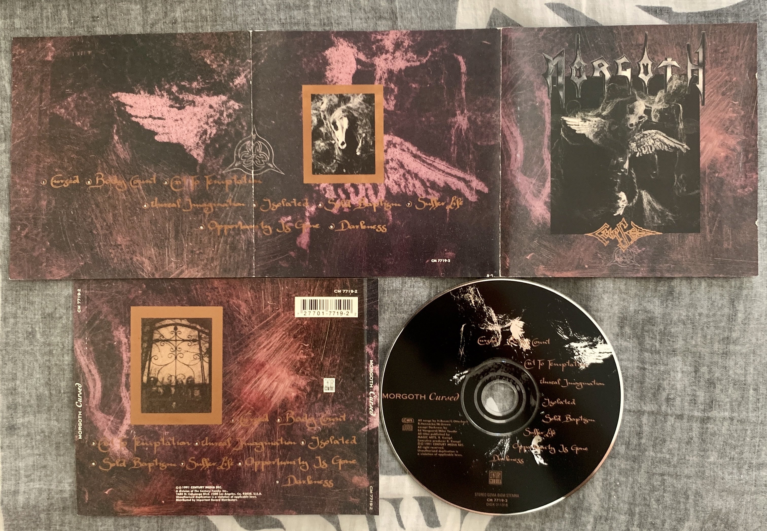 Morgoth Cursed レコード LP デスメタル 1991年 Cursed (Morgoth album) - Wikipedia