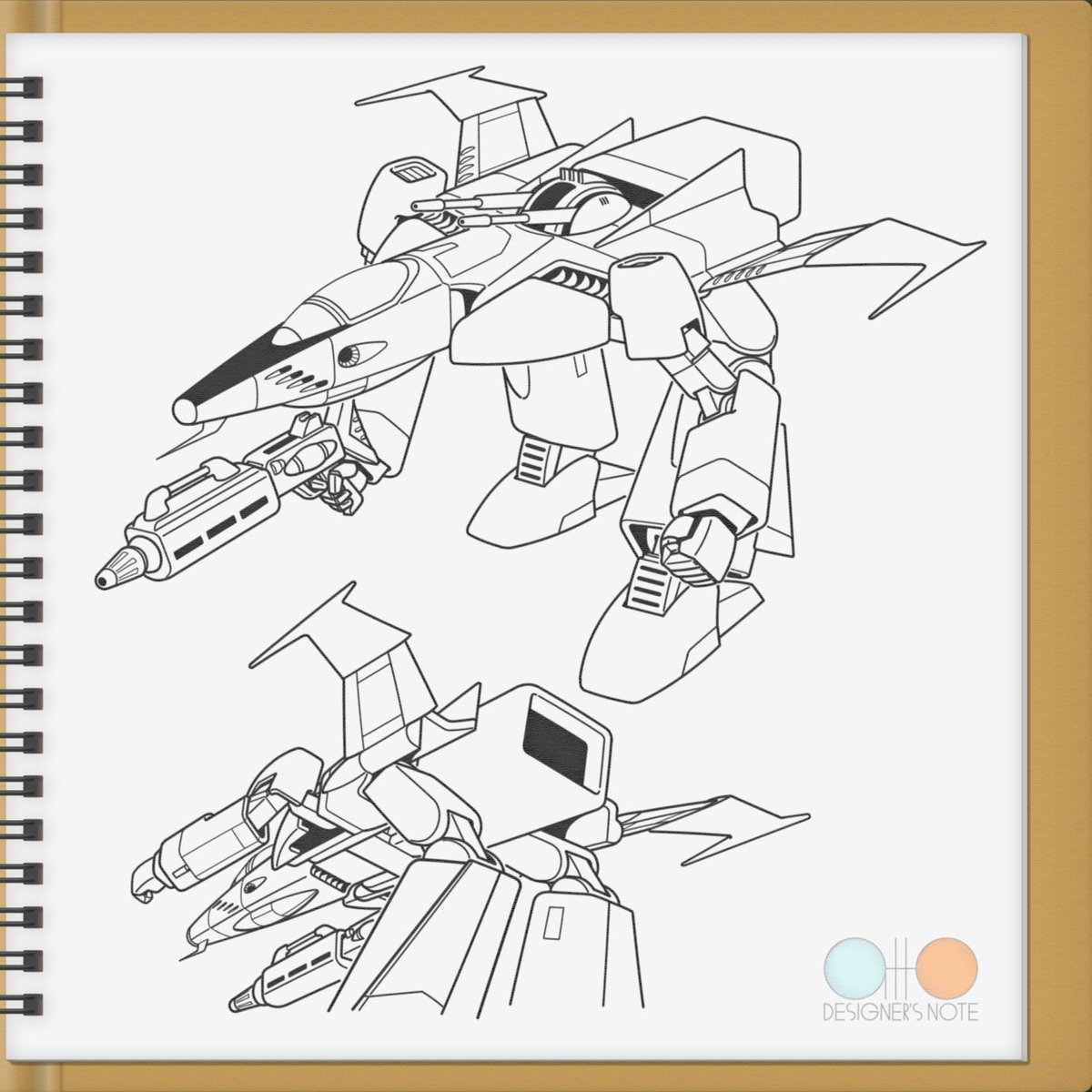 📒デザイナーズノート
コスモタイガーⅡプラス 2
ガウォーク形態
「ヤマトの搭載機がバルキリーだったら」というテーマでコスモタイガーⅡをバルキリー化してみました。
まずはガウォークに変形です。
#コスモタイガーII #宇宙戦艦ヤマト #ガウォーク #超時空要塞マクロス #メカデザイン