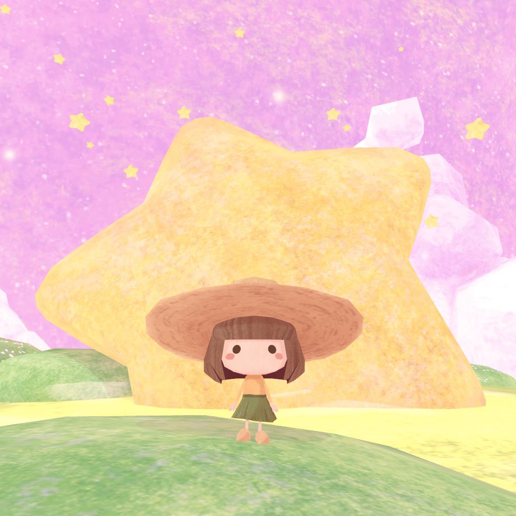 zackzack00000's tweet image. clusterにてフルスクラッチのワールドが完成しました♪
絵本のような世界をイメージしております！

素人ながら作曲にも挑戦してみました！
良かった遊びに来ていただけると嬉しいです^ ^
#cluster #blender #unity #イラスト