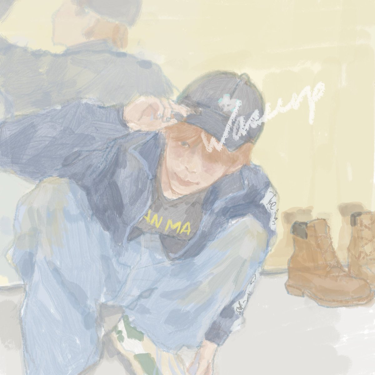bygomg's tweet photo. 연습실 쇼쨩 🦦🧢
#shotaro #쇼타로 #아이패드드로잉 https://t.co/y723wrgYpa