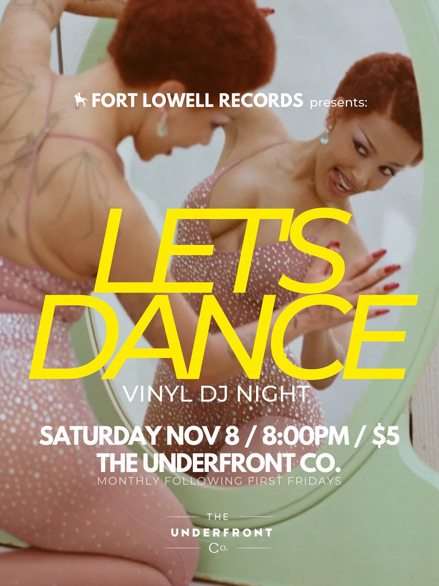 letsdanceilm's tweet image. LET’S DANCE Vinyl DJ Night on Saturday, November 8th at The Underfront Co. in Downtown Wilmington NC on Front Street 💃