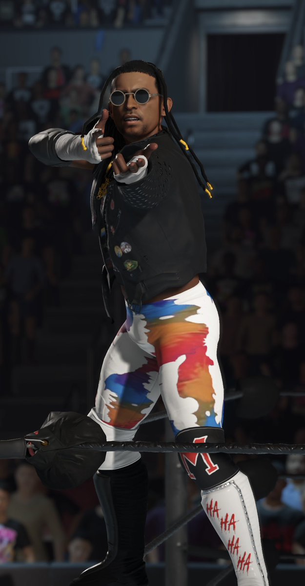 jptempleton's tweet image. Update on work in progress.

@TheprocessMM3  and @tommy_vendetta . Coming this weekend to #WWE2k25.