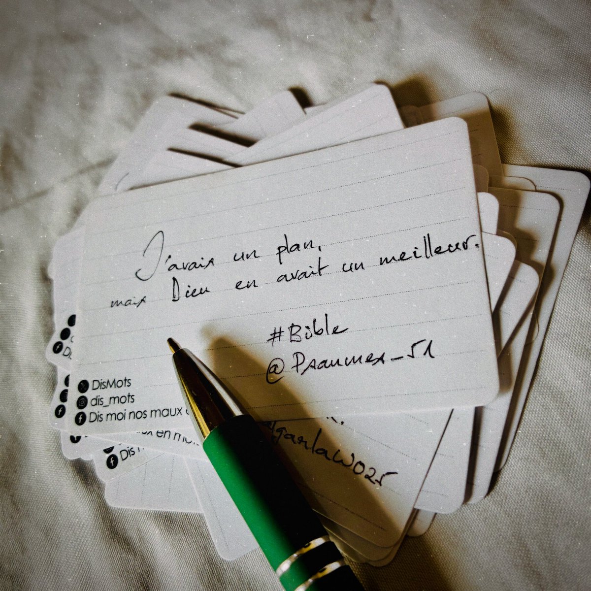 DisMots's tweet photo. J’avais un plan, mais Dieu en avait un meilleur.

#bible @Psaumes_51 @disciple_fr https://t.co/XWI5tJYXcO