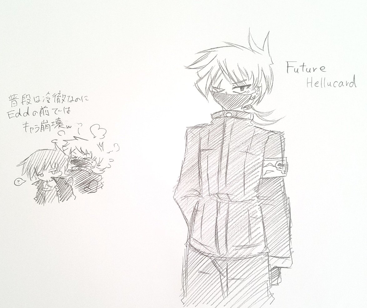 No71073767's tweet photo. なんとなく描いたF💀
ヘルエドも増やしたい😋
#eddsworld #edd #hellucard https://t.co/Bobwjys3pU