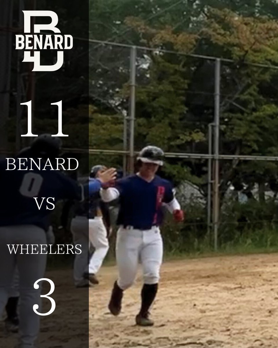 teamBENARD's tweet photo. 林第8号3HR
藤村6勝目 https://t.co/PO9pmBze2L