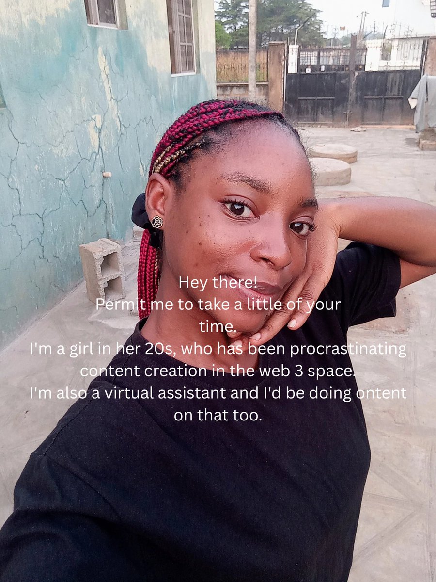 msm_mimi's tweet image. GM guys welcome to my space.
Please hit the follow button
#Web3 #viral #Webseries #virtualassistant