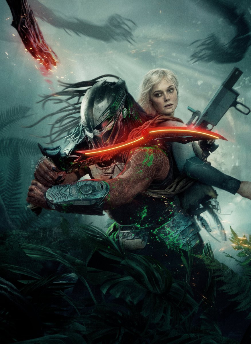 TextlessPoster's tweet image. 😍ENJOY THE 4K QUALITY😍

Here is Textless International Poster for #PredatorBadlands, Directed by @DanTRS .

Details: CUSTOM KEY ART | INTL | 4K UHD 2989x4096px | Textless Done by Alres ✅

#ElleFanning #Predator