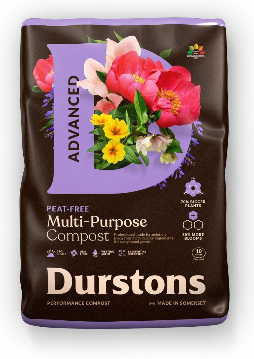 Industry delights in new-look Durstons - Durston Garden Products have had an overwhelmingly positive response to the exciting re-brand unveiled at this year’s Glee. buff.ly/tawZoBh #gardencentres #horticulturenews #gardenproducts #sustainability