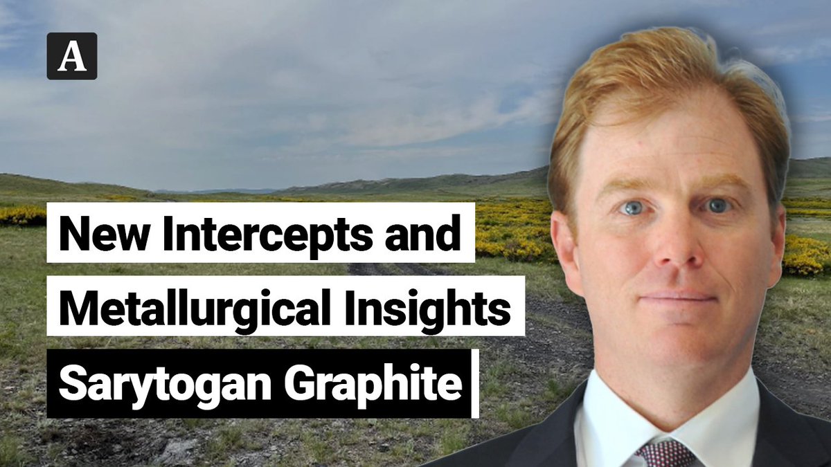 TheAssay's tweet image. The Assay TV catches up with @SeanGregory888, Managing Director of @Sarytogan Graphite (#ASX: #SGA) to hear the latest drill results that the company has released and implications for the project moving forward.

Watch the full interview here: 👉 theassay.com/the-assay-tv/t…