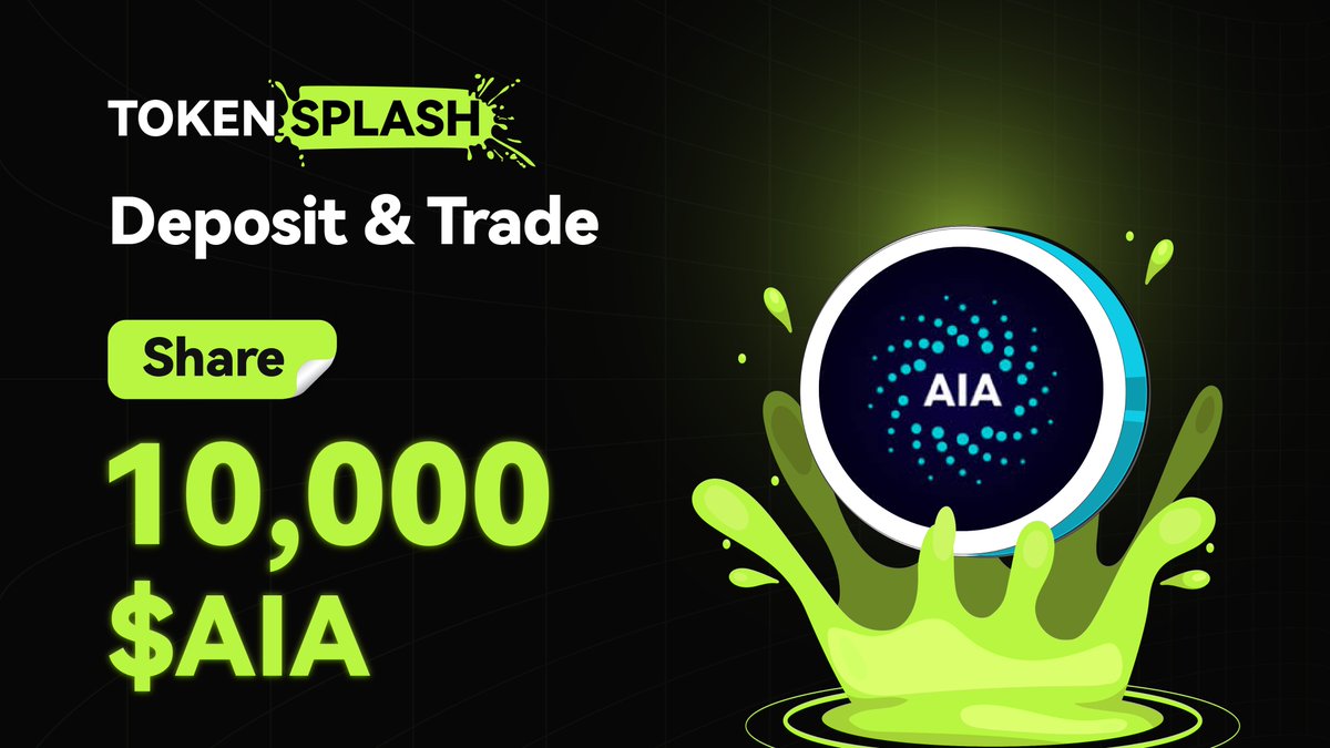 BitunixOfficial's tweet image. 🚀 Trade &amp;amp; Win 10,000 $AIA! 🎉

@DeAgentAI is live on #Bitunix Token Splash!
Deposit, Trade &amp;amp; Earn — Share the 10,000 $AIA prize pool!

Join here 👉 bitunix.com/token-splash/d…